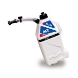 4 Gallons Matrix Concepts M3 Utility Can M3-103 Jug, Cans, Gallons, White, White/Blue Decal, Each thumbnail 2