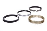 Hastings Premium Ductile Ring Sets 2M4346030 Piston Rings, Sets, 0.030 in. Oversize, 4.030 in. Bore, Plasma-moly, 1.5mm, 1.5mm, 4.0mm Thickness, L8, V8, Set of 8 thumbnail 2