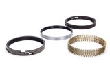 Hastings Premium Ductile Ring Sets 2M4346 Piston Rings, Sets, Plasma-moly, 4.000 in. Bore, 1.5mm, 1.5mm, 4.0mm Thickness, L8, V8, Set of 8 thumbnail 2
