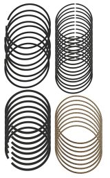 Hastings Piston Ring Sets 2M683060 Rings, Plasma-moly, 4.309 in. Bore, 5/64 in., 5/64 in., 3/16 in. Thickness, 8-Cylinder, Set thumbnail 1