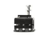 Steer Smarts Yeti XD Flex Steering Stabilizer Damper Brackets for 2020-2025 GLADIATOR, 2007-2024 WRANGLER, 2018 WRANGLER JK - 41035001 Bracket, Steel, Black, Fits 1 5/8 in. Tie Rods, Jeep, Each thumbnail 1