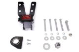 Steer Smarts Yeti XD Sector Shaft Braces for 2020-2025 GLADIATOR, 2018-2025 WRANGLER - 79041001 Steering Box Support, Steel, Black Powdercoat, Track Bar Reinforcement Bracket, Jeep, Kit thumbnail 1