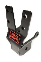 Steer Smarts Yeti XD Sector Shaft Braces for 2020-2025 GLADIATOR, 2018-2025 WRANGLER - 79041001 Steering Box Support, Steel, Black Powdercoat, Track Bar Reinforcement Bracket, Jeep, Kit thumbnail 2