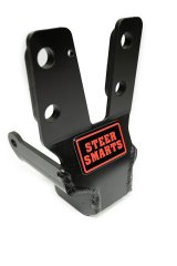 Steer Smarts Yeti XD Sector Shaft Braces for 2020-2025 GLADIATOR, 2018-2025 WRANGLER - 79041001 Steering Box Support, Steel, Black Powdercoat, Track Bar Reinforcement Bracket, Jeep, Kit thumbnail 3
