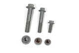 Steer Smarts Steering Stabilizer Brackets 79030001 Yeti XD Relocation Bracket Replacement Hardware Kit, 2007-2024 Jeep Wrangler/Gladiator JK/JL/JT thumbnail 1