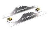 Steer Smarts Toe Plate Alignment Kits 73014001 Plates (Also for Dodge Ram Trucks and pretty much any other 5, 6, or 8-lug solid front axle), 1986-2024 Jeep Wrangler/Gladiator thumbnail 1