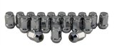 Rocket Racing Standard Lug Nuts C1709H34-SET Nuts, Standard, Conical Seat, Bulge, M14 x 1.5 Thread Size, Steel, Chrome, Set of 20 thumbnail 2