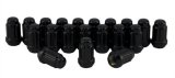 Rocket Racing Spline Drive Lug Nuts C7004B-SET Nuts, Drive, Conical Seat, Bulge, 1/2 in.-20 Thread Size, Steel, Black, Set of 20 thumbnail 2