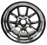 Rocket Racing Attack Titanium Machined Wheels 18x11 Wheel, Machined, 18 in. x 11 in., Aluminum, Silver, Machined, 6.50 in. Backspace, 5 x 4 3/4 in. Bolt Pattern, Each thumbnail 3