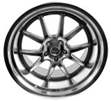 Rocket Racing Attack Titanium Machined Wheels 20x12 Wheel, Machined, Aluminum, Silver, 20 in. x 12.0 in., 5 x 4.75 in./120.65mm Bolt Circle, 5.50 in. Backspacing, Each thumbnail 3