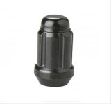 Rocket Racing Spline Drive Lug Nuts C7004B Nut, Drive, Conical Seat, 1/2-20 RH in., Steel, Black, Each thumbnail 1