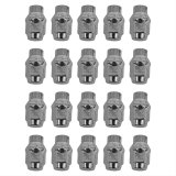 Rocket Racing Standard Lug Nuts C7802-SET Nuts, 7/16-20 RH in., Conical Seat/Shank, Set of 20 thumbnail 1