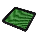 Green Filter High Performance Factory Replacement Air Filters 2421 Filter, Replacement, Panel, Woven Cotton, Green, Subaru, Each thumbnail 2