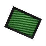 Green Filter High Performance Factory Replacement Air Filters 2033 Element, Panel, Woven Cotton, Green, Chrysler, 2.4L, Each thumbnail 1