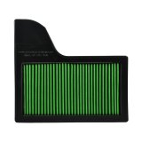 Green Filter High Performance Factory Replacement Air Filters 7275 Element, Woven Cotton, Green, Ford, Each thumbnail 2