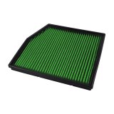 Green Filter High Performance Factory Replacement Air Filters 7110 Element, Woven Cotton, Green, BMW, Each thumbnail 1
