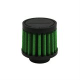 Green Filter Valve Cover Breathers 2110 Air Filter, Clamp-On, Cover, 0.790 in. Hole Size, 2.36 in. Diameter, 1.970 in. Height, Each thumbnail 1