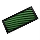 Green Filter High Performance Factory Replacement Air Filters 2130 Element, Panel, Woven Cotton, Green, Dodge, 8.0L, Each thumbnail 1
