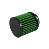 Green Filter High Performance Universal Air Filters 2330 Filter, Conical Flanged, Woven Cotton, Green, 1.57 in. Inlet Flange Diameter, 3.13 in. Length, Each thumbnail 1