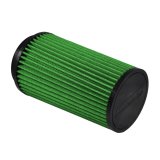 Green Filter High Performance Factory Replacement Air Filters 2037 Element, Conical Flanged, Woven Cotton, Green, 4 in. Diameter Inlet, Each thumbnail 1