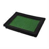 Green Filter High Performance Factory Replacement Air Filters 2477 Element, Panel, Woven Cotton, Green, Ford, Expedition, F-150, F-250 Super Duty Pickup, Each thumbnail 1