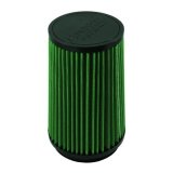 Green Filter High Performance Universal Air Filters 7161 Filter, Performance, Conical Flanged, Woven Cotton, Green, 4.500 in. Inlet Flange I.D., 8.375 in. Height thumbnail 2