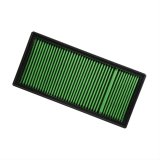 Green Filter High Performance Factory Replacement Air Filters 7107 Element, Woven Cotton, Green, Ford, 6.7L, Each thumbnail 1