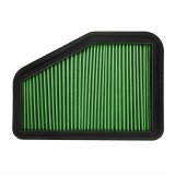 Green Filter High Performance Factory Replacement Air Filters 7109 Filter, Replacement, Panel, Woven Cotton, Green, Pontiac, Each thumbnail 1