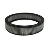 Green Filter High Performance Universal Air Filters 2875 Filter, Round, Woven Cotton, White, 14.00 in. Diameter, 3.00 in. Height, Each thumbnail 1