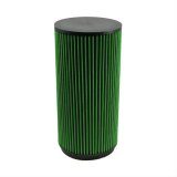 Green Filter High Performance Universal Air Filters 7002 Filter, Conical Flanged, Woven Cotton, Green, 5.00 in. Inlet Flange Diameter, 12.00 in. Length, Each thumbnail 1