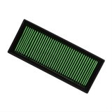 Green Filter High Performance Factory Replacement Air Filters 7171 Element, Panel, Woven Cotton, Green, Mercedes-Benz, 4.6, 5.5L, Each thumbnail 1