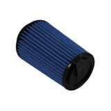 Green Filter High Performance Universal Air Filters 4034 Element, Conical Flanged, Woven Cotton, Blue, Ford, 4.0, 4.6L, Each thumbnail 1