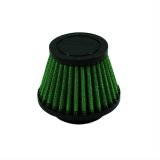 Green Filter High Performance Factory Replacement Air Filters 2387 Element, Conical Flanged, Woven Cotton, Green, 1.380 in. Inlet Diameter, Each thumbnail 1