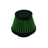 Green Filter High Performance Factory Replacement Air Filters 2387 Element, Conical Flanged, Woven Cotton, Green, 1.380 in. Inlet Diameter, Each thumbnail 2