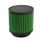 Green Filter High Performance Factory Replacement Air Filters 2041 Filter, Conical Flanged, Woven Cotton, Green, 3.00 in. Inlet Flange Diameter, 4.00 in. Length, Each thumbnail 1