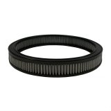 Green Filter High Performance Universal Air Filters 2874 Filter, Round, Woven Cotton, White, 14.00 in. Diameter, 2.00 in. Height, Each thumbnail 1