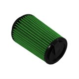 Green Filter High Performance Factory Replacement Air Filters 7051 Filter, Replacement, Conical Flanged, Woven Cotton, Green, Ford, 4.0L, 4.6L, Each thumbnail 1