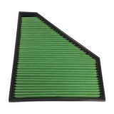 Green Filter High Performance Factory Replacement Air Filters 7302 Element, Woven Cotton, Green, Chevy, Cadillac, Each thumbnail 1
