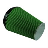 Green Filter High Performance Factory Replacement Air Filters 7214 Filter, Conical Flanged, Woven Cotton, Green, 6.000 in. Inlet Flange Diameter, 6.50 in. Length, Each thumbnail 2