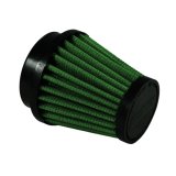 Green Filter High Performance Factory Replacement Air Filters 7069 Filter, Conical Flanged, Woven Cotton, Green, 2.00 in. Inlet Flange Diameter, 3.00 in. Length, Each thumbnail 2