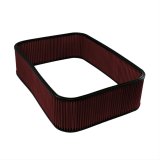 Green Filter High Performance Universal Air Filters 4039 Filter, Universal, Sprint Car Box Red Color 5", Height thumbnail 2