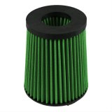Green Filter High Performance Factory Replacement Air Filters 2459 Filter, Performance, Woven Cotton, Green, 3.50 in. Inlet Flange I.D., 6.50 in. Height, Each thumbnail 1