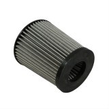 Green Filter High Performance Universal Air Filters 2896 Filter, Conical Flanged, Woven Cotton, White, 3.50 in. Inlet Flange Diameter, 6.50 in. Length, Each thumbnail 1