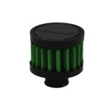 Green Filter Valve Cover Breathers 2115 Air Filter, Clamp-On, Cover, 0.590 in. Hole Size, 2.00 in. Diameter, 1.570 in. Height, Each thumbnail 2
