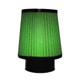 Green Filter High Performance Universal Air Filters 7286 Filter, Conical Flanged, Cotton Gauze, Green, 6.00 in. Diameter, 5.90 in. Height, 3.50 in. Inlet Flange Diameter, Universal, Each thumbnail 2