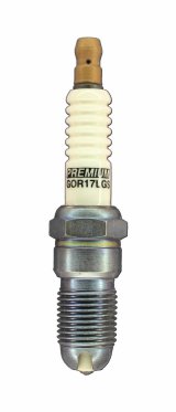Brisk Premium LGS Spark Plugs GOR17LGS Plugs, LGS, Silver, 14mm Thread Size, 18mm Reach, Tapered Seat, 17 Heat Range, Resistor, Each thumbnail 1