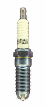 Brisk Premium LGS Spark Plugs ROR15LGS Plugs, LGS, Silver, 14mm Thread Size, 25mm Reach, Tapered Seat, 15 Heat Range, Resistor, Each thumbnail 1