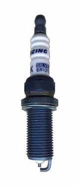 Brisk Silver Racing Spark Plugs ER12YS Plugs, Racing, Silver, 14mm Thread Size, 26.5mm Reach, Gasket Seat, 12 Heat Range, Resistor, Each thumbnail 2