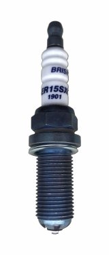 Brisk Premium EVO Spark Plugs ER15SXC Plugs, EVO, Copper, 14mm Thread Size, 26.1mm Reach, Gasket Seat, Resistor, Each thumbnail 1
