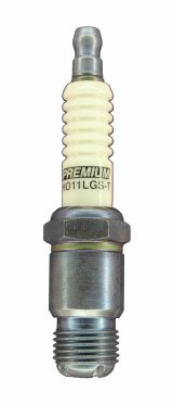 Brisk Premium LGS Spark Plugs HO11LGS-T Plugs, LGS, Silver, 14mm Thread Size, 12.7mm Reach, Tapered Seat, 11 Heat Range, Each thumbnail 1